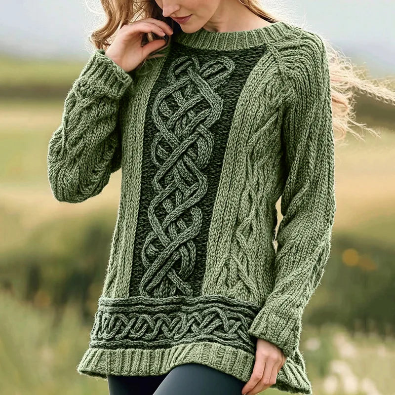 2025 New Autumn and Winter Crew Neck Sweater Knitwear